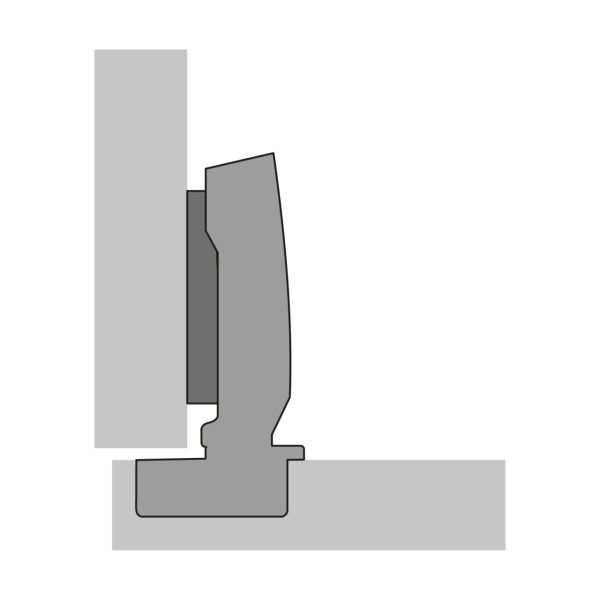 Sensys usporivač Ravna za vrata od 10 do16 mm